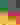 Sciarpa in mohair a quadri multicolore