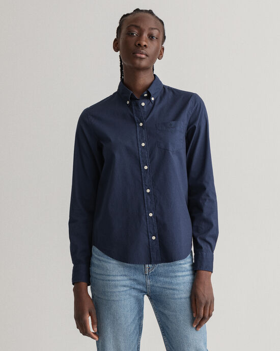 Camicia Oxford Garment-Washed