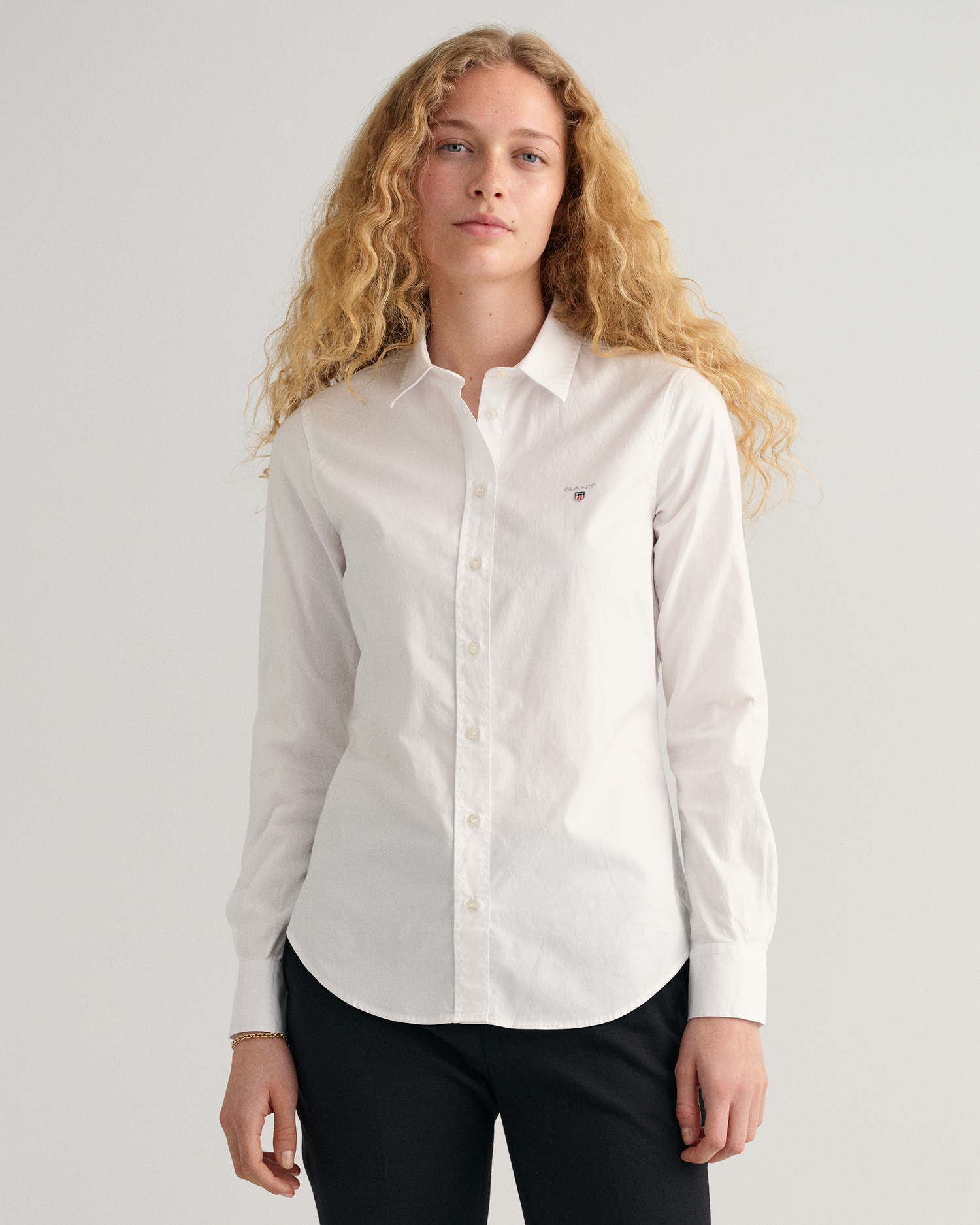 Taglia: S Camicia Oxford Blu Donna Miinto Donna Abbigliamento Camicie Camicie a maniche lunghe 